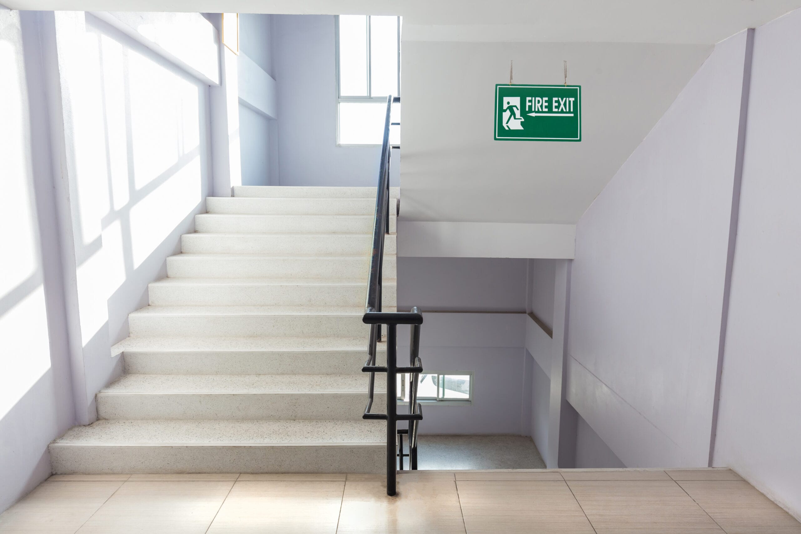 stairwell pressurisation system