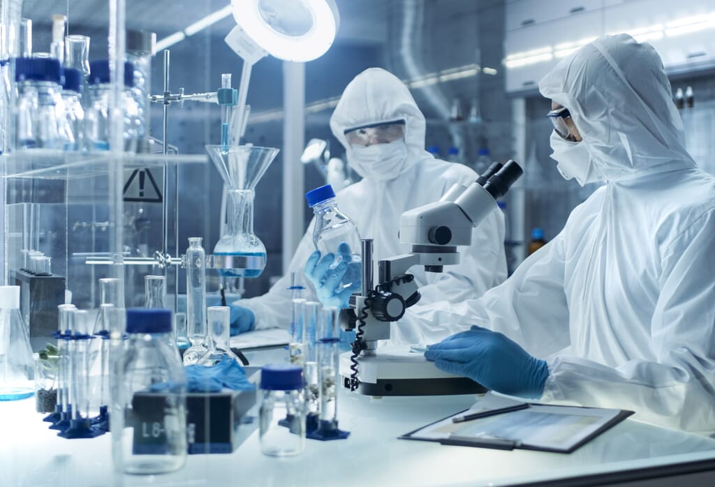 Pharmaceutical Clean Rooms with air pressure vents Pharmaceutical Clean Rooms with air pressure vents